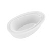 Atlantis Whirlpools Breeze 38 x 71 Oval Freestanding Soaker Bathtub 3871BS